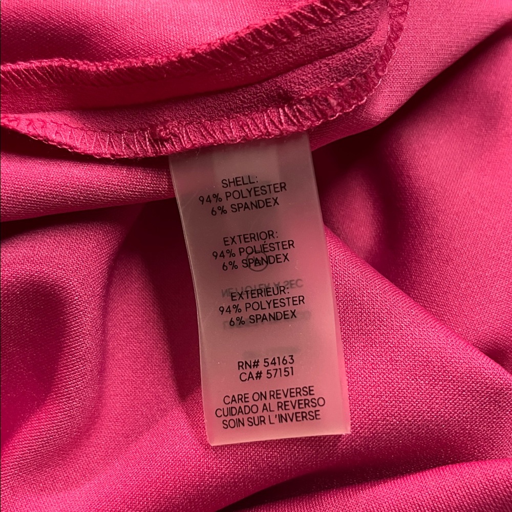 Calvin Klein Pink Flutter Sleeve Sheath Dress - Picture 16 of 16